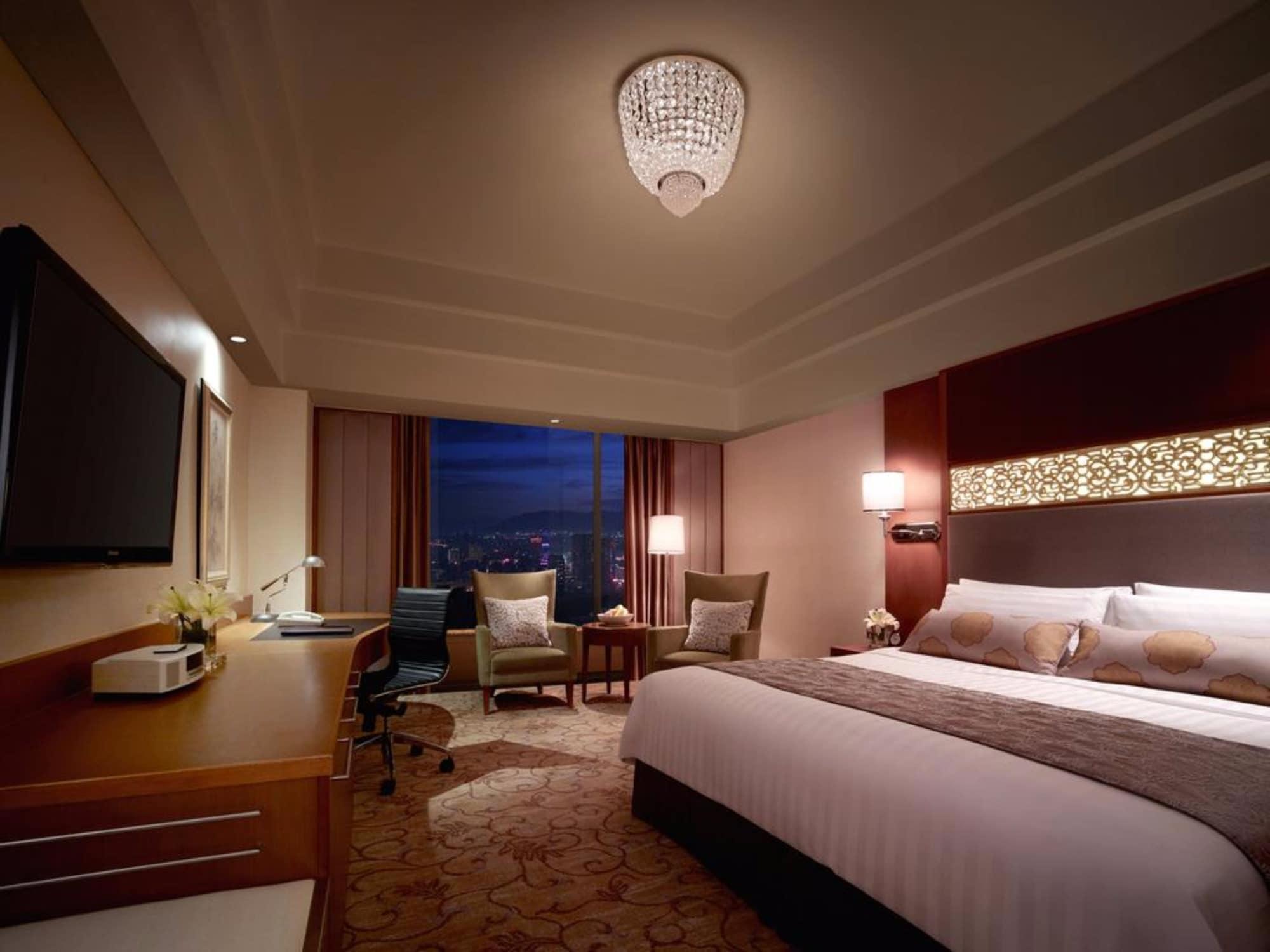 Wanda Vista Lanzhou Hotell Exteriör bild