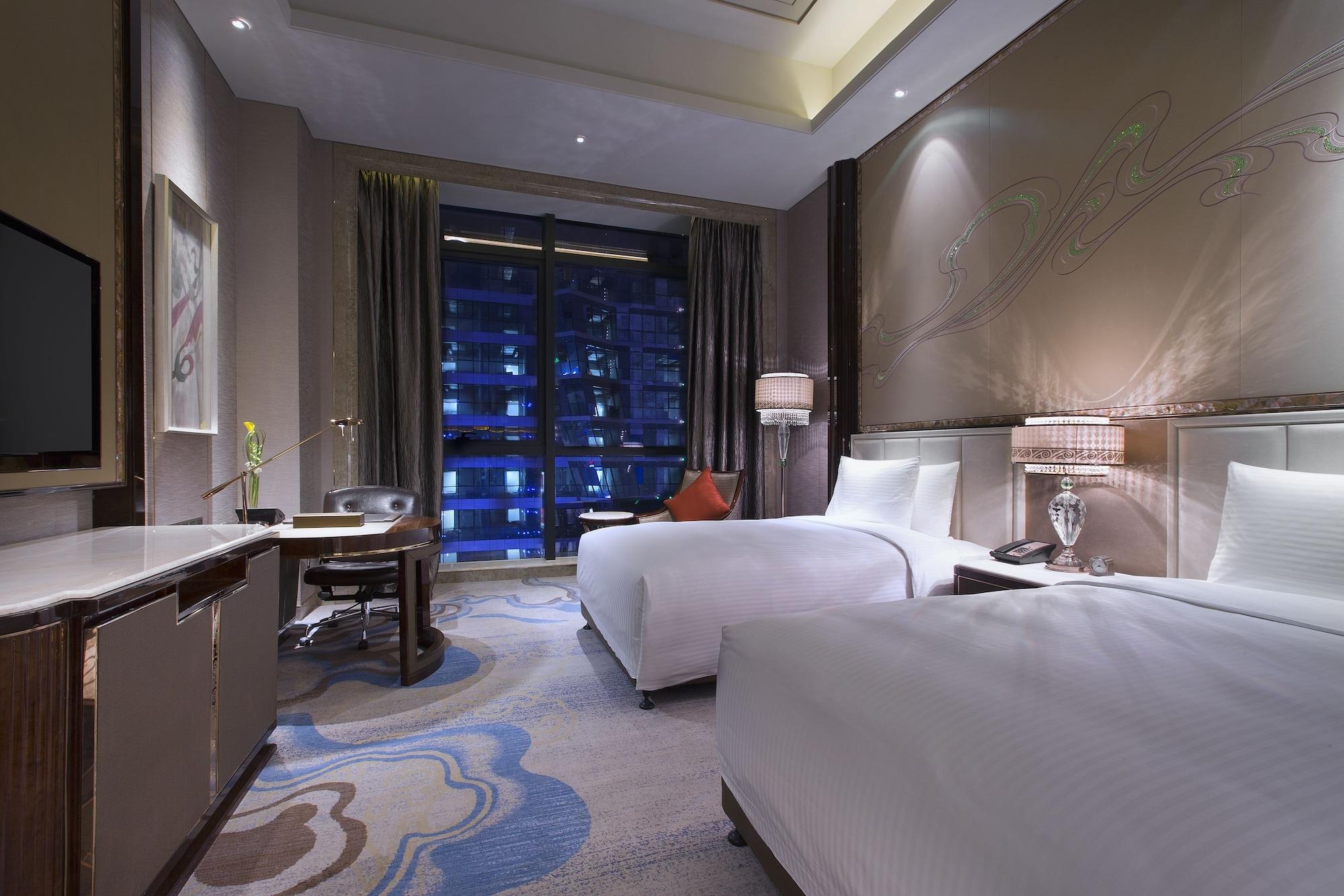 Wanda Vista Lanzhou Hotell Exteriör bild