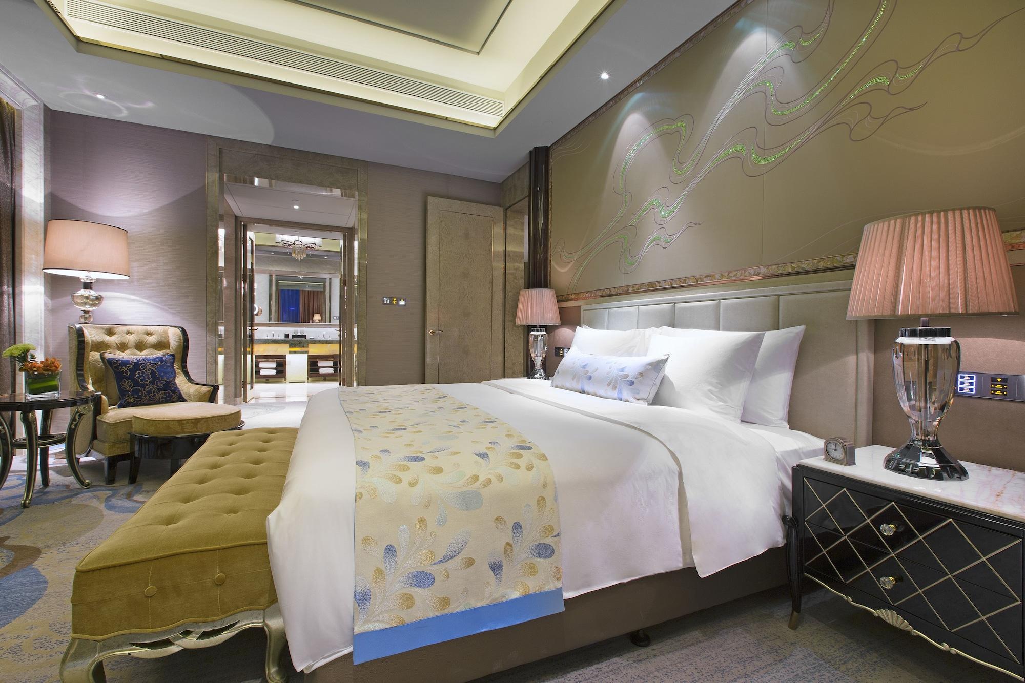 Wanda Vista Lanzhou Hotell Exteriör bild