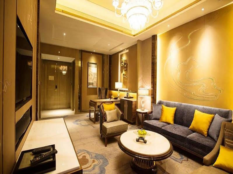 Wanda Vista Lanzhou Hotell Exteriör bild